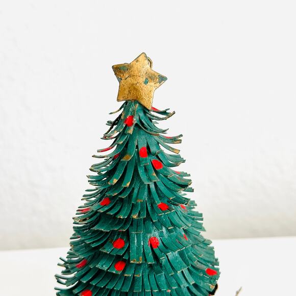 Vintage Victorian Metal Christmas Tree Ornament, Christmas Ornament - Picture 4 of 8